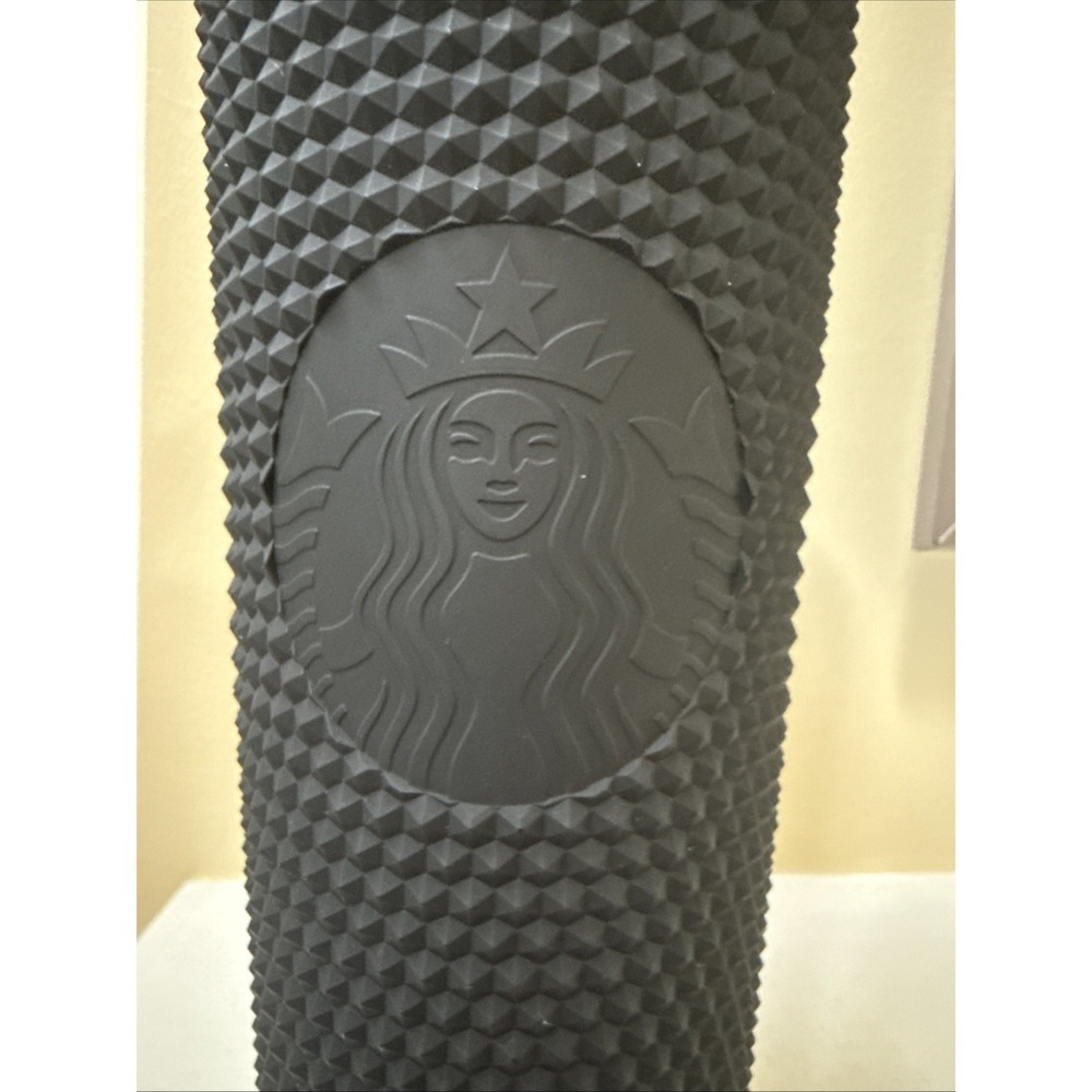 Starbucks 2021 Black Matte Studded Venti Tumbler - 24 oz‎ - Picture 3 of 3